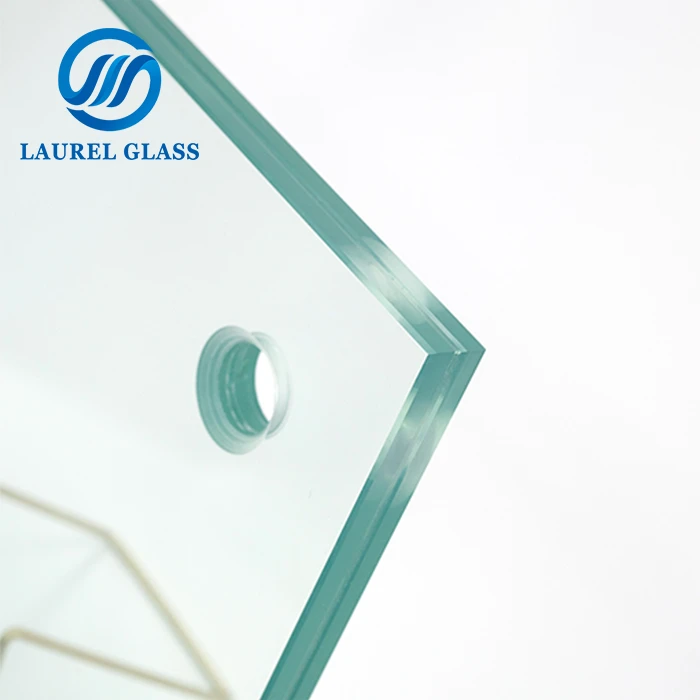 6.38mm 8.38mm Annealed PVB Laminated Glass