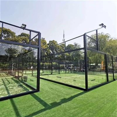 Padel Courts Glass