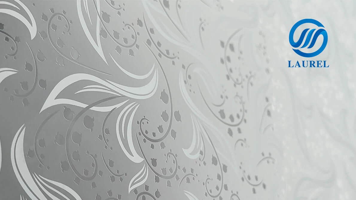 acid-etched glass frosted complex pattern double print acid-etched glass frosted complex pattern double print