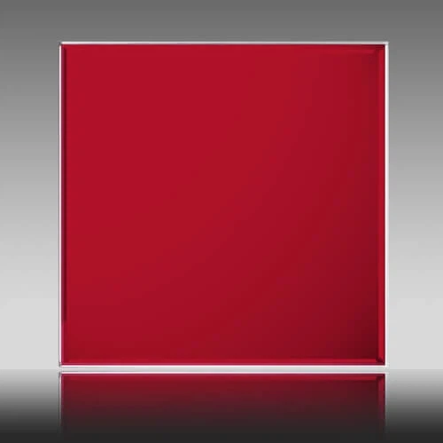 lacquered glass red lacquered glass red