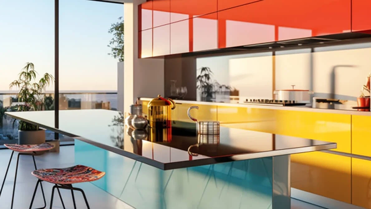 lacquered glass cupboard design red yellow lacquered glass cupboard design red yellow