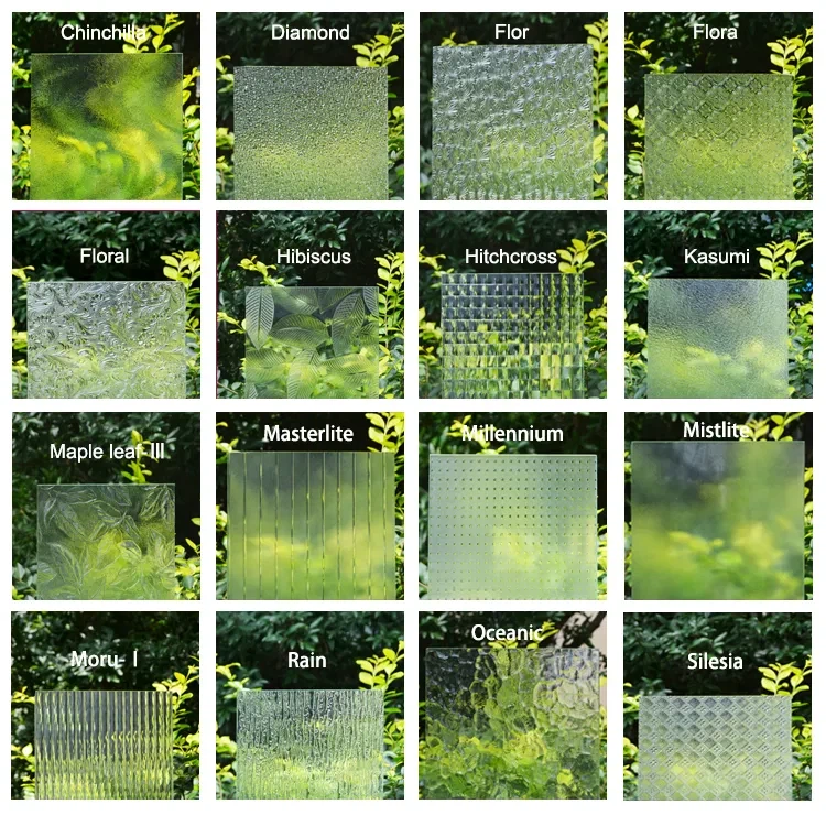 Tempered Patterned Glass Tempered Patterned Glass
