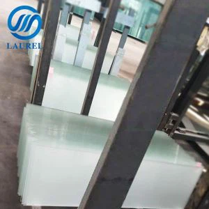 Low Iron Acid Frosted Glass Panel